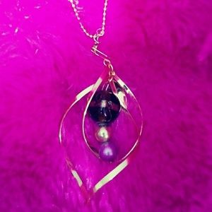 Gold plated necklace